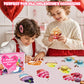 Valentines Day Gifts For Kids Classroom School, 24 Pack Cupcake Themed Slime Valentines Day Cards For Girls Boys, Party Favors,