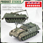 Maozyhomie Army Tank And Army Men Toys Playset, 2Pc 1:72 Us Tank-4 Models & 10Pc Toy Soldiers, Olive Drab Green Ww2 Military Veh