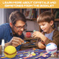 Pibex Gemstone Dig Kit, Dig Up 30 Rocks & Minerals From 6 Solar System Planets, Archaeology Geology Science Experiment Activity