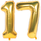 40 Inch Gold Number Balloons Helium Foil Mylar Balloon Birthday Party Banquet Decoration 17