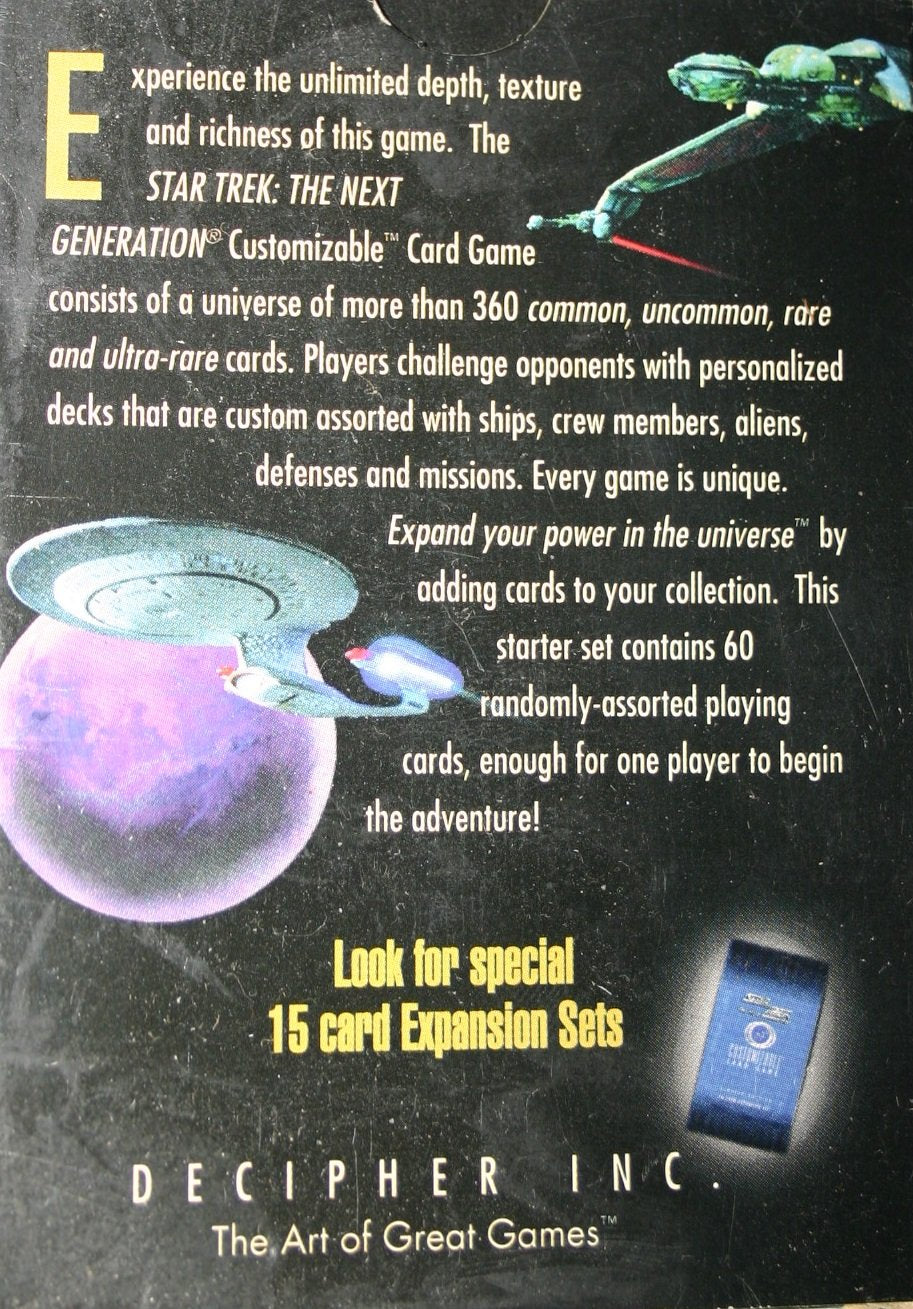 Star Trek: The Next Generation Premiere Starter Deck (60 Cards) (Random)
