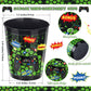 24 Pieces 16 Oz Video Game Theme Cups Gaming Party Favors Set Go Win Level Up Plastic Cups Gamer Frosted Cup For Popular Video Party Supplies Kids Gamer Birthday Decorations(Green)