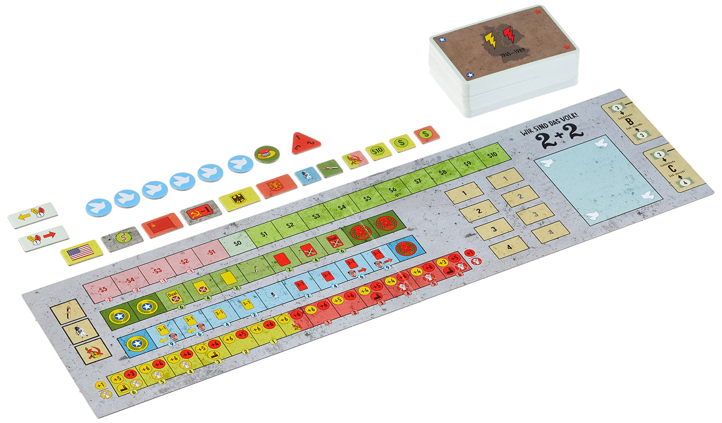 Histogame Spieleverlag His01947 Wir Sind Das Volk 2+2/4 Spieler Erweiterung Board Game