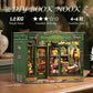 CUTEBEE Book Nook Kit  DIY Miniature House Kits for mature-themed and Teens  Dollhouse Booknook Tiny House  Bookshelf 3D Wooden Puzzle  DIY Craft Gifts for Family and Friends (Blossom Florists)