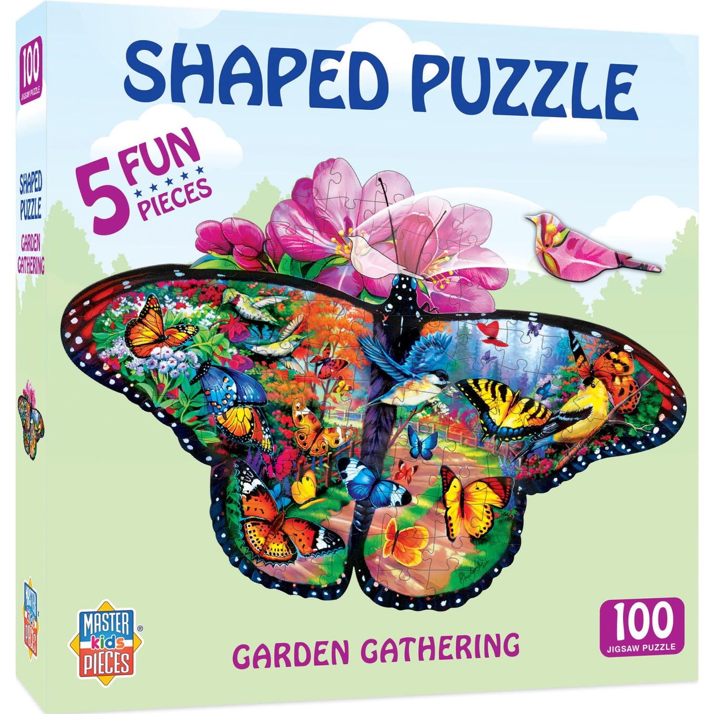 Garden Gathering 100 Pc Shaped