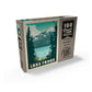 MyPuzzle Lake Tahoe: Tahoe Summer  Vintage Poster - enhanced 100 Piece Jigsaw Puzzle for mature-themeds