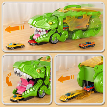 Green Dinosaur Truck Toys 7722