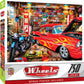 Masterpieces 750 Piece Jigsaw Puzzle For Adults, Family, Or Youth - Retro Garage - 18 ''X24 ''