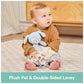 Gund Baby Sustainably Soft Puppy Lovey, Stuffed Animal Plush Blanket Made From 100% Recycled Materials, For Babies And Newborns,
