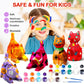 Goodyking DIY Cat Night Light Art Kit - 2pcs, Painting Set for Kids Ages 4-12, Cat Craft Gift