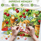 2 Pack 300 Piece Puzzle for Adults, Kittens Puppies Jigsaw Puzzle for Adults Teens,Large Piece Puzzle for Kids Ages 8-10 10-12,G