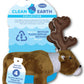 Spunky Pup Clean Earth Plush Caribou | Made From 100% Recycled Water Bottles | Small