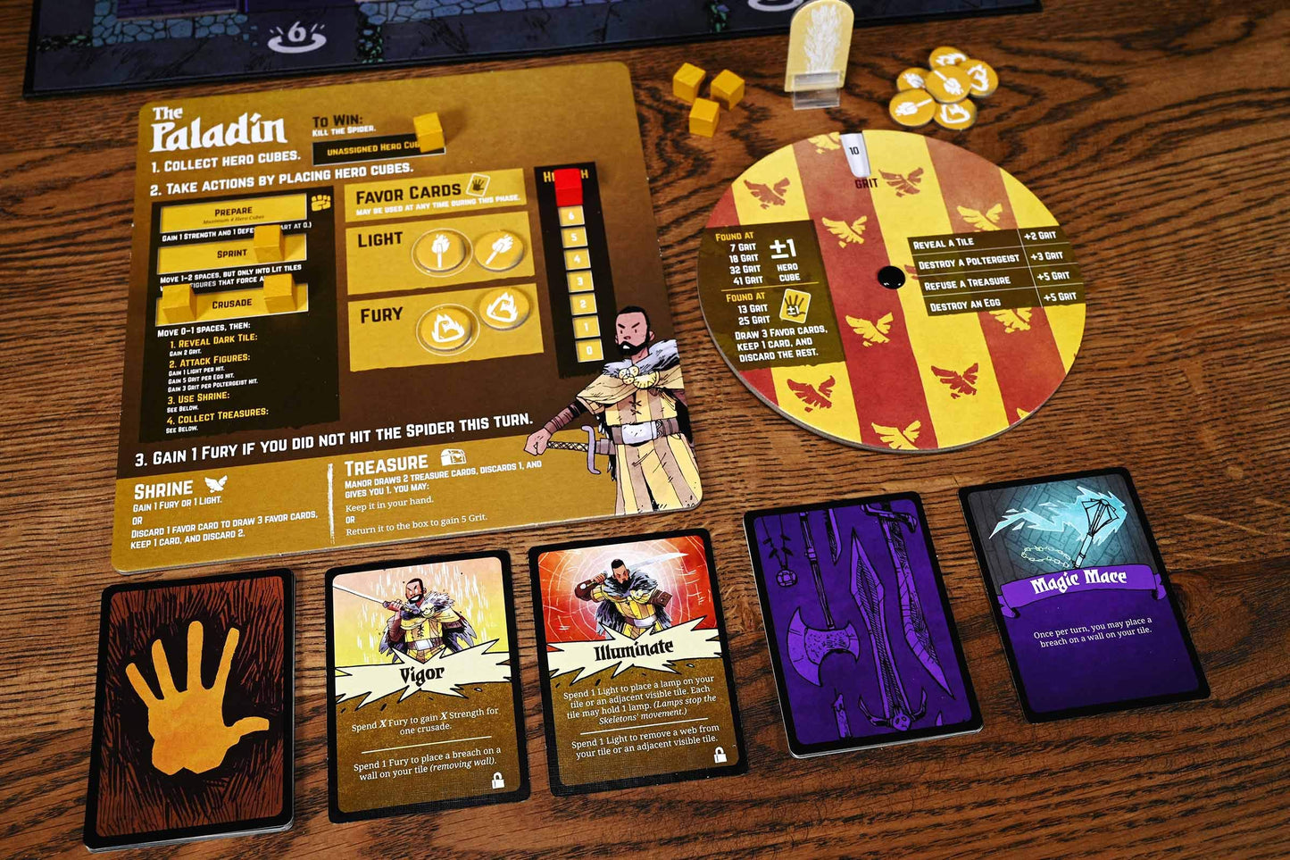 Leder Games Vast: The Mysterious Manor Board Game - Cardboard, Model LED00006