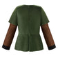 Relibeauty Kids Archer Costume Boys Girls Hunter Costume With Cape,Green,160