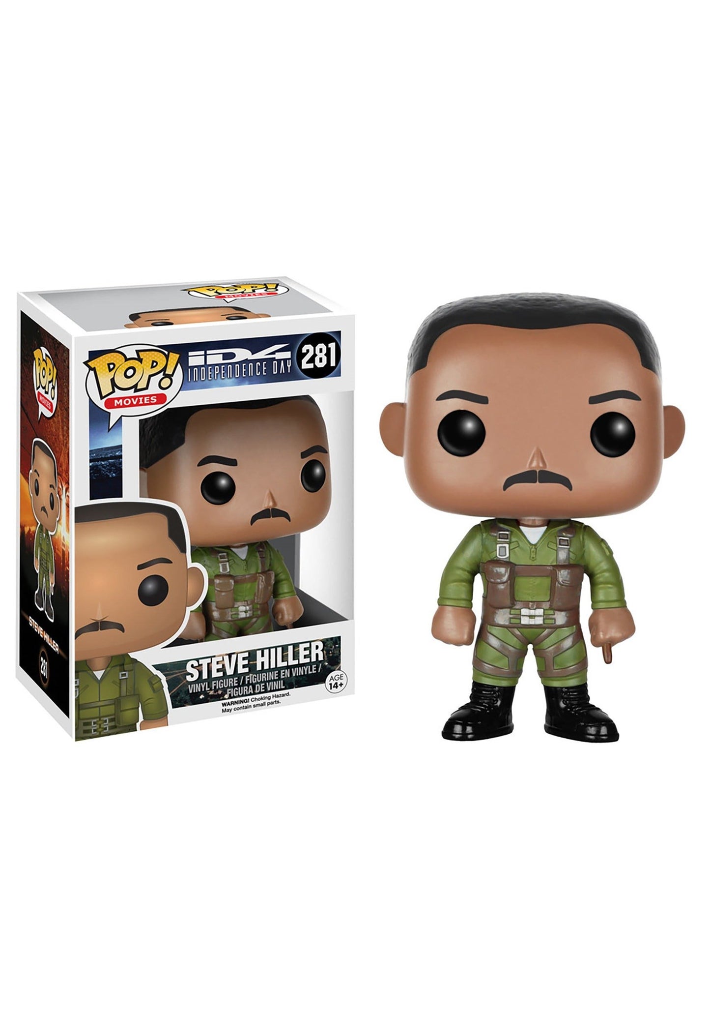 Funko Pop Movies: Independence Day - Steve Hiller Action Figure