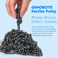 Gimobote Original 800+ Ferrite Putty Black, Fidget Toy Ferrite Rocks For Stress Relief, Sensory Toy For Adults & Teens 14+, Ferr