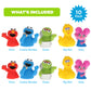 Sesame Street 10 Piece Finger Puppet Set - Party Favors, Educational, Bath Toys, Floating Pool Toys, Beach Toys, Finger Toys, Playtime