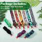 Chivao 10 Pieces Assorted Slap Bracelet Snake Snap Bracelet Sequin Animal Slap Bracelets Cool Halloween Snap Bracelets for Easte