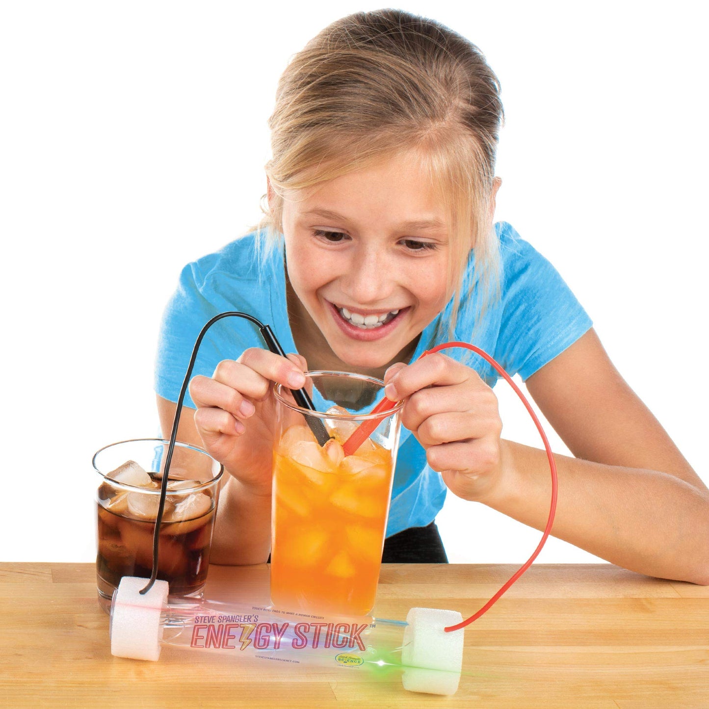 Steve Spangler Science Energy Stick Conductor - Fun Electricity Experiments for Kids - Learn About Insulators & Conductors, Great Gift