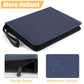 GERMUN 9 Pocket Card Binder  enhanced Zip Trading Card Binder  720 Double Sided Pocket PU Card Collection Binder  Collector Card Album  Card Folder for MTG  TCG  Sports Cards  Game Cards (DARK BLUE)