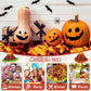 Irenare Lava Tablecloth 3-Piece Set, Waterproof Plastic, 4.3 ft x 7.2 ft, Halloween Volcano Design, Oil Resistant Party Supplies