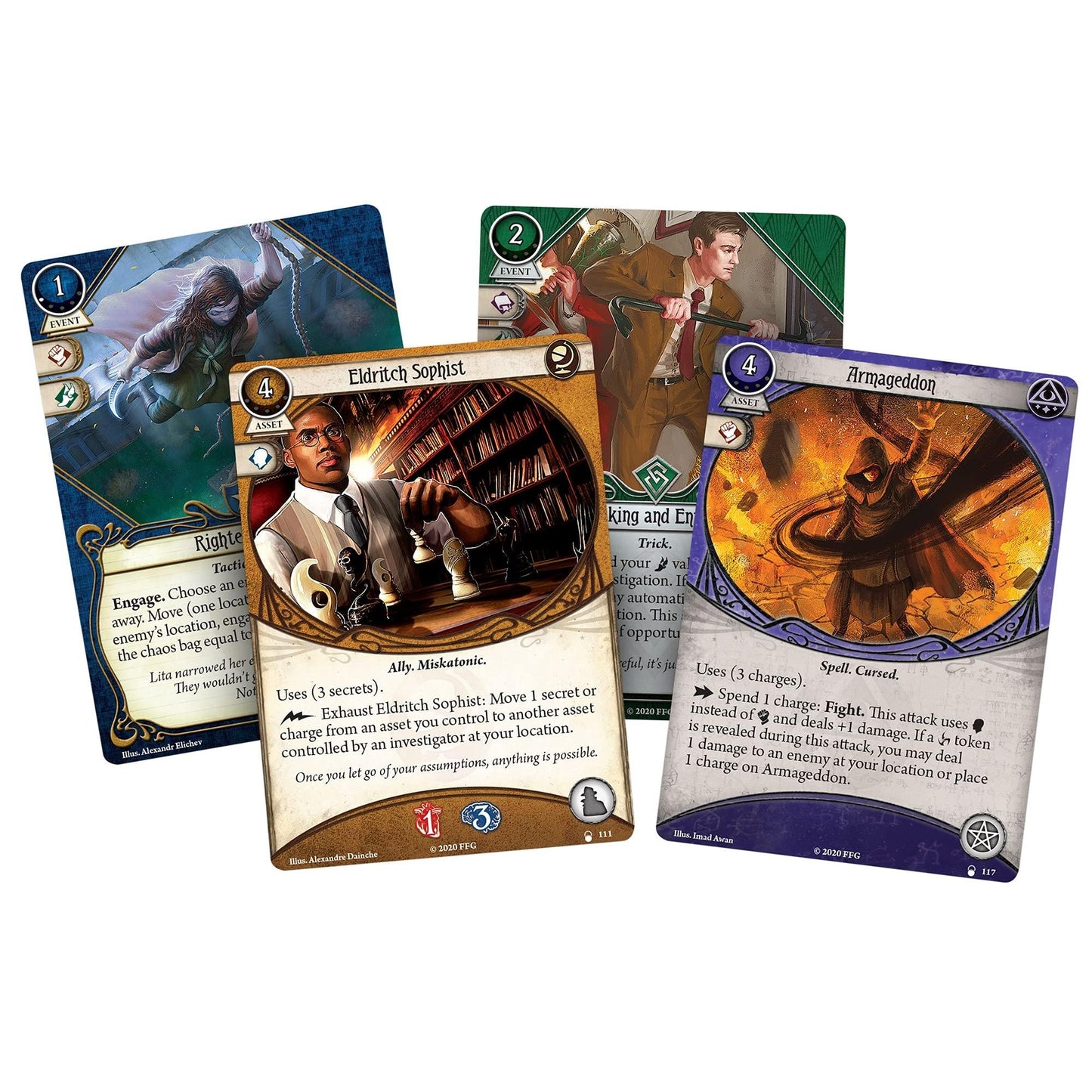 Arkham Horror The Card Game In Too Deep Mythos Pack - Unravel The Innsmouth Conspiracy! Cooperative Living Card Game, Ages 14+,