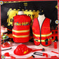 Panitay 12 Pcs Kids Community Helper Dress Up Vest, Boy & Girl Career Cosplay Party Costume For Toddlers Occupation Role Play(Fi
