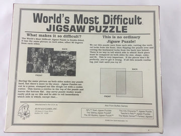 Buffalo Games World's Most Difficult Fishing Jigsaw Puzzle, 529 Pieces, Multi-Color Challenge for Puzzle Enthusiasts