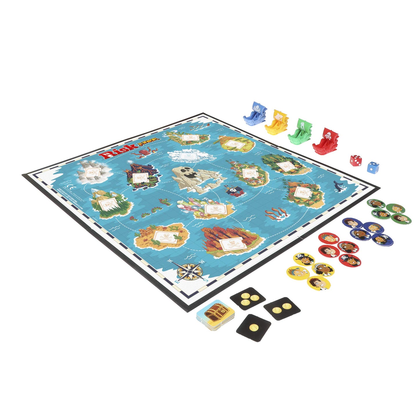Hasbro Risk Jr Game - Fun Strategy Board Game - 4.1 x 33.35 x 26.7 inches - Perfect for Kids and Family Game Night