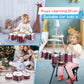 Upgraded Kids Drum Set, 5 Piece Toy Drum Set For Toddlers1-3 3-5 Band Rock Jazz Drum Musical Instrument Toys For Boys Girls Chri