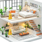 5Pcs Miniature Wet Floor Warning Signs, Yellow Dollhouse Wet Floor Warning Signs Dollhouse Realistic Caution Sign For Role Play