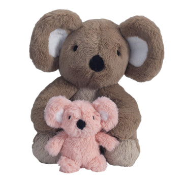 Lambs & Ivy Calypso Plush Koalas Stuffed Animal - 11 Inch, Fuzzy Brown Polyester, Model 694043K