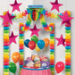 Beistle 24-Pack Cerise Foil Star Cutouts, 12” Paper Party Decorations for Events & Celebrations, Model 55839-C
