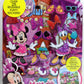 Tara Toys Minnie Mouse Stick N Play - 25Ct - Resuable Stickers, Double Sided Scene