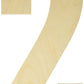 Mpi Baltic Birch Collegiate Font Letters & Numbers 13', 2
