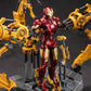 Banobi Mk4Ironman(1/10 Scale) Suit Up Gantry With Lots Of Accessories,7 Inch Exquisite Painting Collectible Action Figure,Light