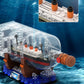 Dovob Titanic Ship In A Bottle Building Blocks Set, Creative Collectible Display Model Set, Great Idea Gift Toy For Adults And Kids(878 Pcs)