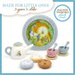 KIDS PREFERRED Beatrix Potter Peter Rabbit Wooden Tea Set for Pretend Play, 11 Pieces