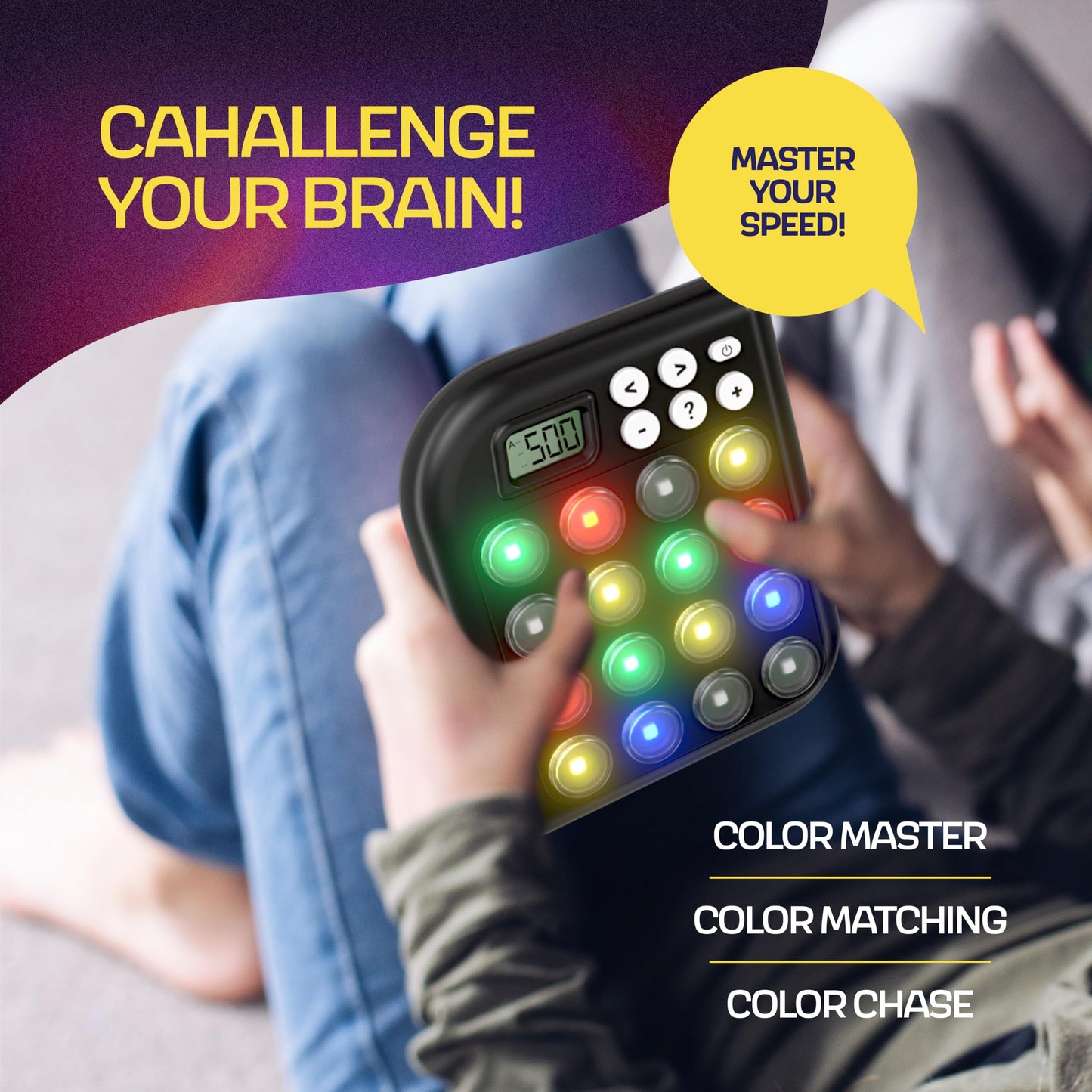6 In 1 Brain Teasers & Memory Game, 6 Fun Games For Kids, Cool Handheld Toys, Easter Gifts For Teens, Best Activities For Tween Boy, Birthday Gift Ideas For Boys & Girls Ages 6-8 9 10 11 12 + Year Old