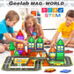 Magnetic Tiles Route 66 Road Set,Magnet Building Blocks For Kids Toys, Creative Construction Toys For Boys & Girls Ages 3-5 4-8