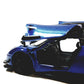 Kinsmart 2016 Pagani Huayra Bc Blue 5' 1:38 Scale Die Cast Metal Model Toy Car W/Pullback Action