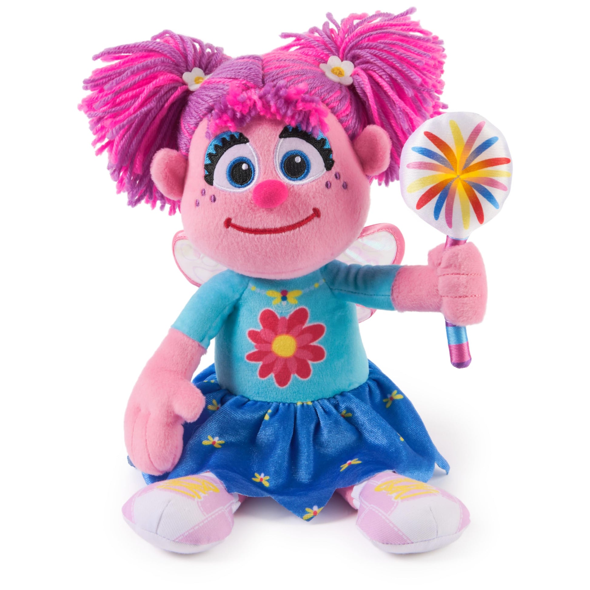 Gund Sesame Street Abby Cadabby Plush With Led Wand, Toddler Doll With Nightlight, Sensory Toy, Sesame Street Stuffed Animal For Toytooth Gund Sesame Street Abby Cadabby Plush With Led Wand, Toddler Doll With Nightlight, Sensory Toy, Sesame Street Stuffed Animal For Toytooth