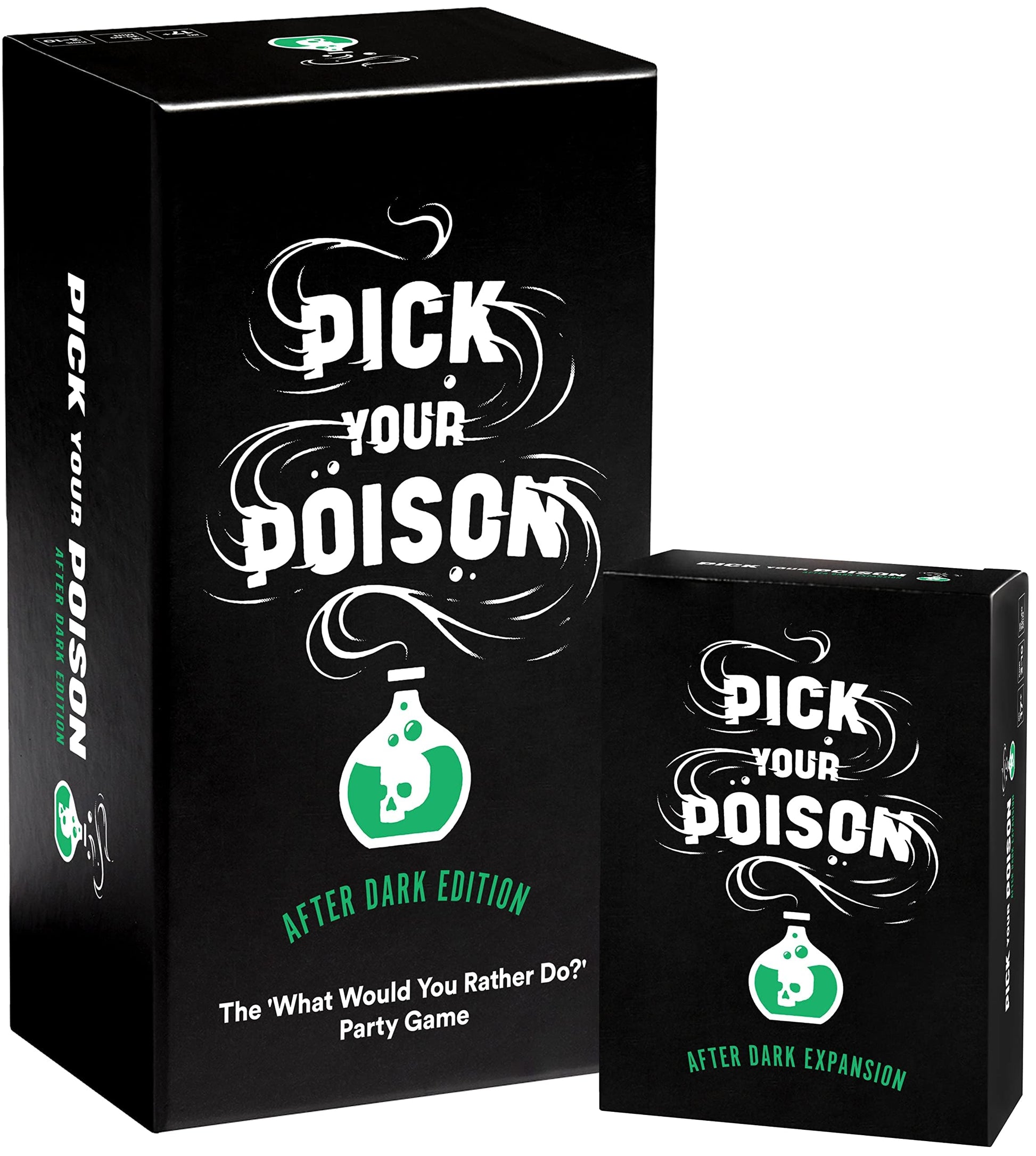 Pick Your Poison After Dark + Expansion Set Party Game - The What Would You Rather Do?  mature-themed Card Game for College Students  Fun Parties & Board Games Night with Your Friends