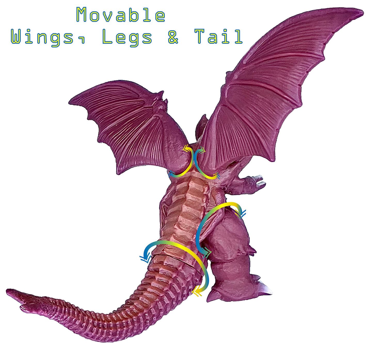 Twcare Destoroyah Vs Godzilla Destroyah Action Figures Toys, Movie Series Movable Joints King Of The Monsters Soft Vinyl, Travel
