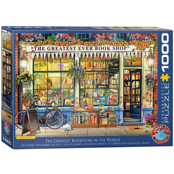 Eurographics (Eurhr The Greatest Bookstore In The World 1000Piece Puzzle 1000Piece Jigsaw Puzzle