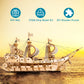 Rowood 3D Wooden Puzzle For Adults, Vintage Wooden Watercraft Model Kit To Build, Best Gift Ideas - Sailling Ship