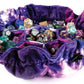 Metallic Dice Games Lic9102 Nebula Dice Bag With Pocket