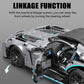 HIGH GODO Racing Car Building Kit, 1:14 MOC Super Sports Car, 1466pcs, Grey, Plastic Model 23009 for Adults & Kids