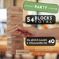 mature-themed Drinking Game - 54 Blocks with Hilarious Commands and Games on 40 of Them | Perfect Pregame Entertaining Party Starter Game | Funny Gift