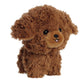 Aurora® Playful Teddy Pets™ Poodle Stuffed Animal - Unique Design - Endless Play - Brown 6.5 Inches